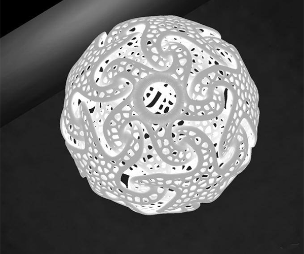 一只只海星组成的灯具，唯美动人的产品