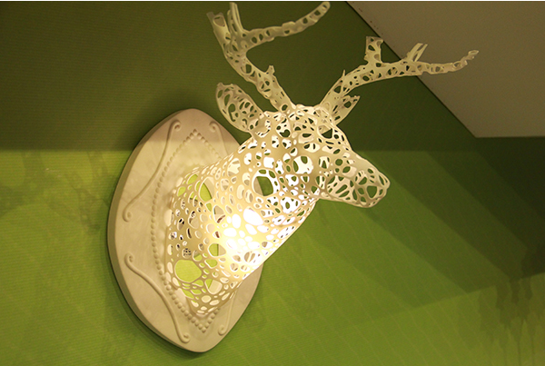 暖暖的麋鹿灯具，把光明照进心间