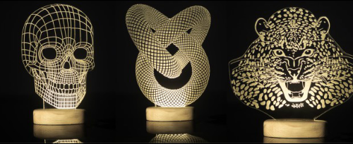 造型奇特的模型灯具