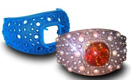 闪亮亮的戒指模型