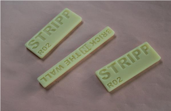 树脂材料制作的手板样品