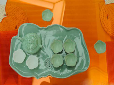 茶具套打印成品