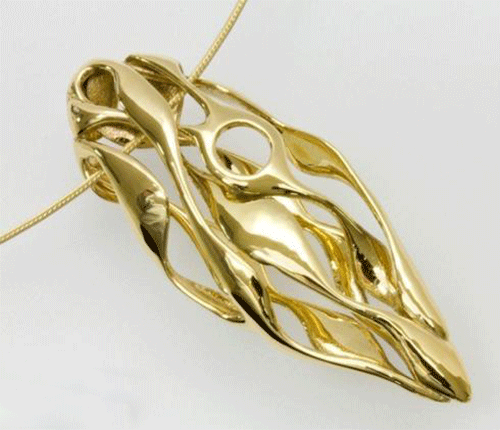 3D打印的私人定制首饰项链