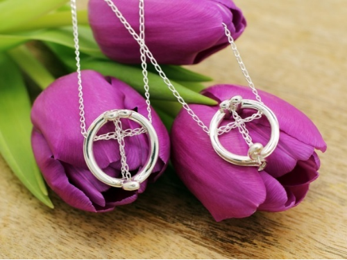 情侣项链定制打印成型，特殊的礼物