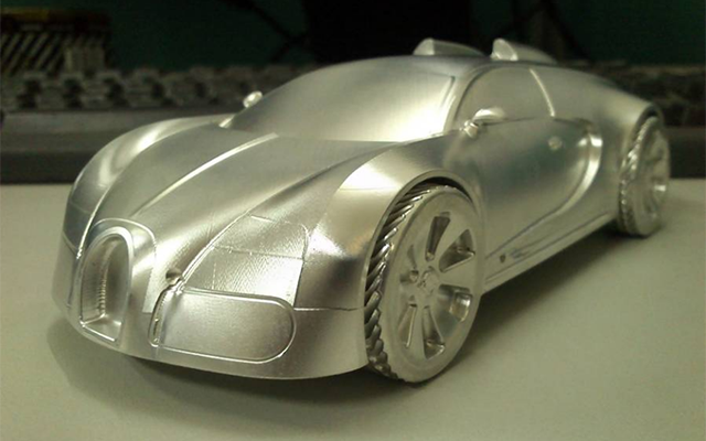 3D技术打印的豪华跑车模型