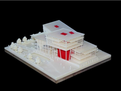 3D打印的城市建筑模型