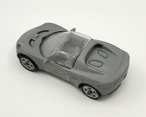 3D打印技术制作的小汽车模型