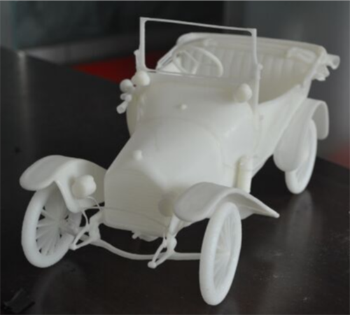 3D打印的奇异车想象的车