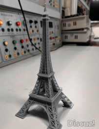 3D打印巴黎铁塔用什么耗材最稳？