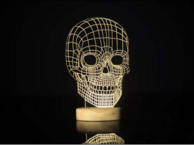 3D打印工艺品灯具