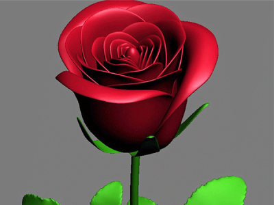 3D打印的坚毅的花朵