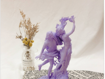 古腊神话月桂女神达芙妮雕塑3D打印装饰品